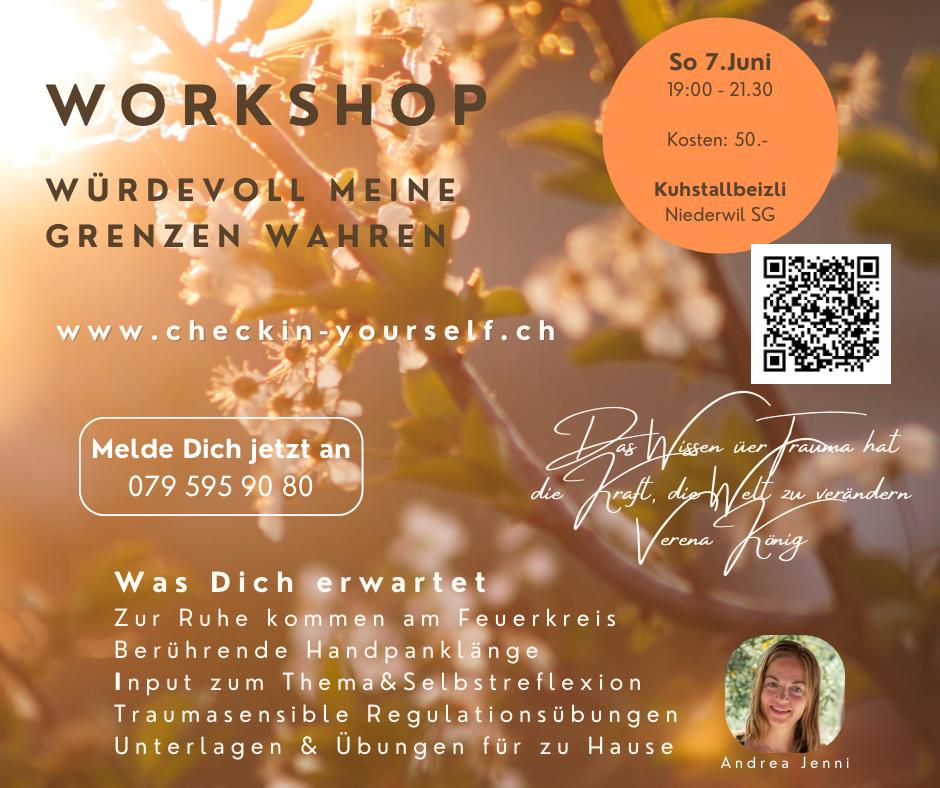 Flyer – Nächster Workshop